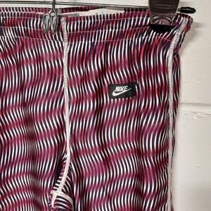 NIKE Vintage Pants -Medium- 1980's, 1990's Red White